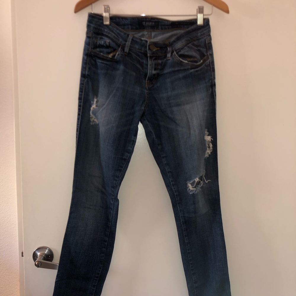 Guess ripped jeans size 27